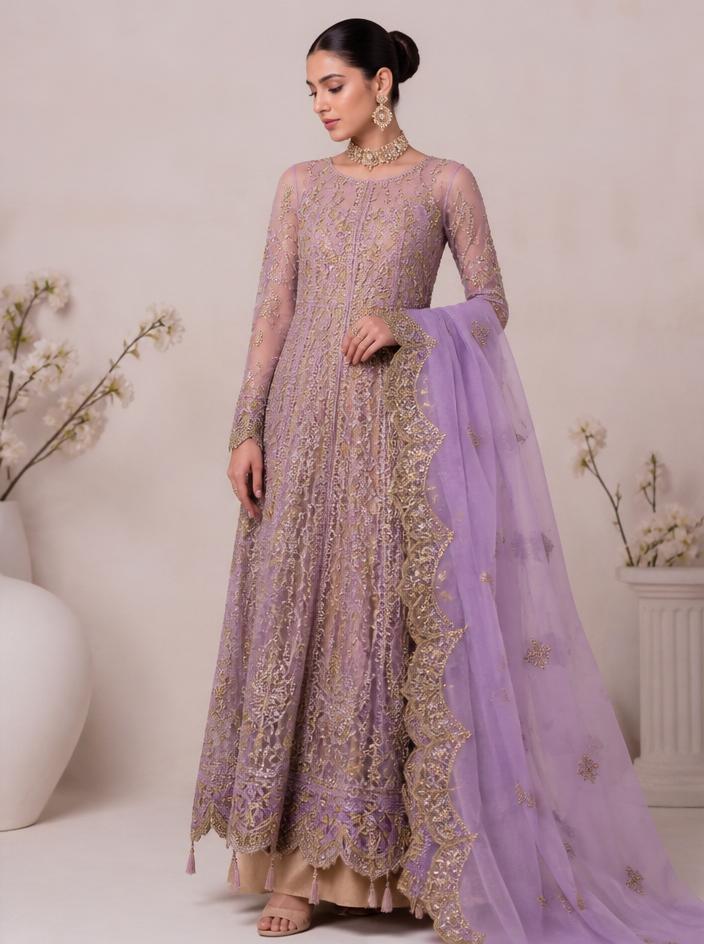 Elegant party wear collection showcasing Beenaz craftsmanship